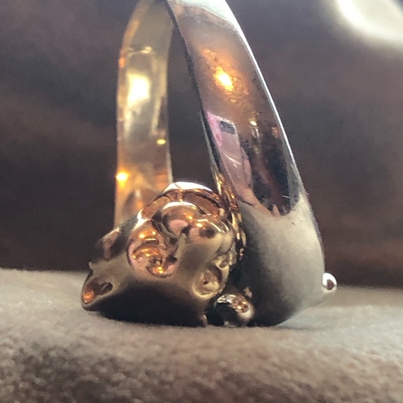 14k double panther ring - Picture 15 of 15